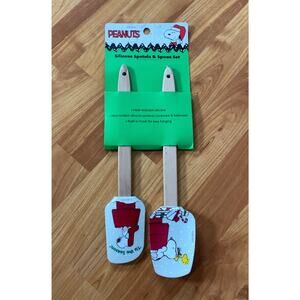 Peanuts Silicone Spatula &‎ Spoon Set